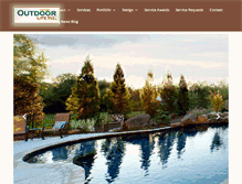 Tablet Screenshot of outdoorcontracting.com